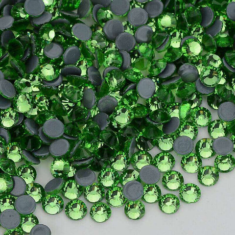 Peridot Glass HotFix Rhinestones WholesaleRhinestone メイン画像