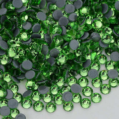 Peridot Glass HotFix Rhinestones In Bulk WholesaleRhinestone