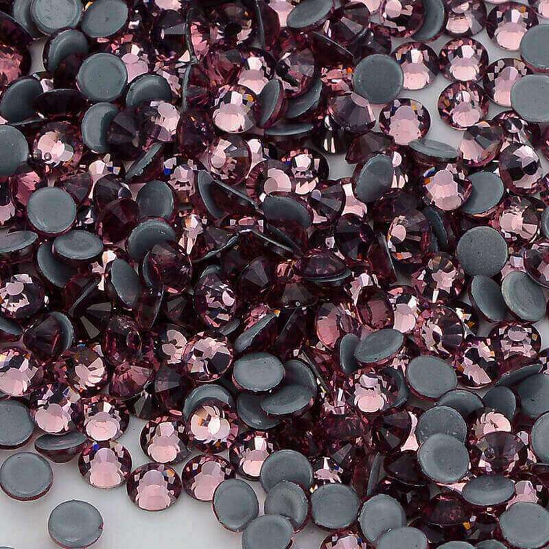 Light Amethyst Glass HotFix Rhinestones In Bulk WholesaleRhinestone