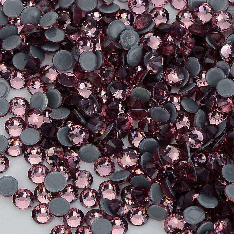 Light Amethyst Glass HotFix Rhinestones In Bulk WholesaleRhinestone