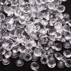 Crystal Unfoiled Glass Flat Back Rhinestones WholesaleRhinestone