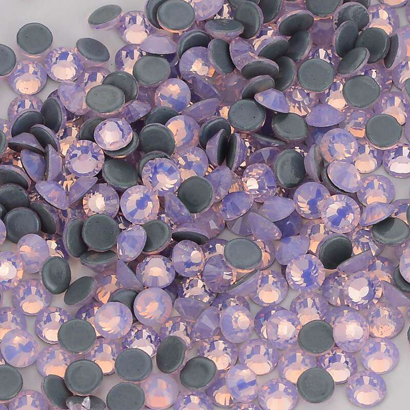 Pink Opal Glass HotFix Rhinestones In Bulk WholesaleRhinestone