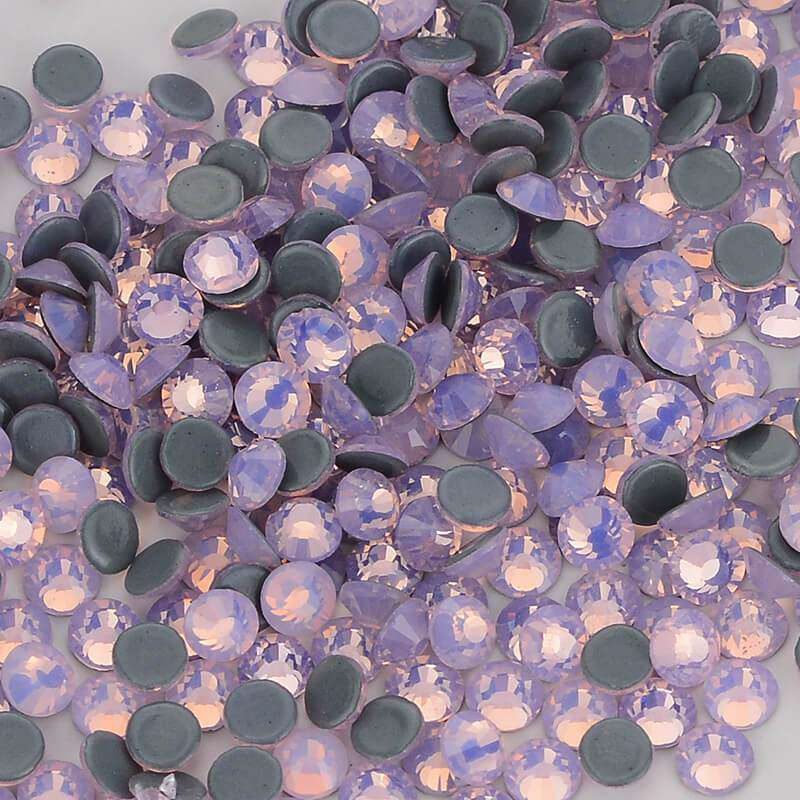 Pink Opal Glass HotFix Rhinestones In Bulk Secondary image