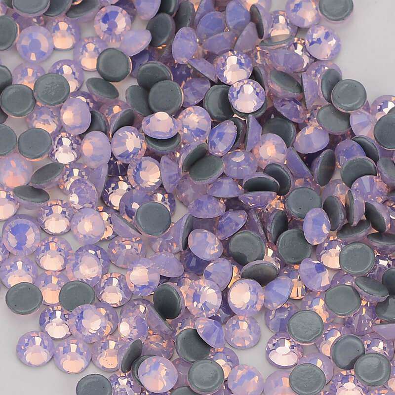 Pink Opal Glass HotFix Rhinestones WholesaleRhinestone