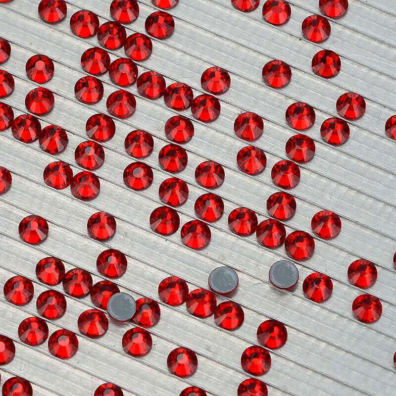 Preciosa Rhinestones Non Hotfix Mix Chilli Red