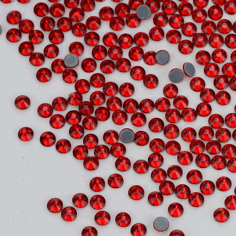 Red Siam Glass HotFix Rhinestones WholesaleRhinestone