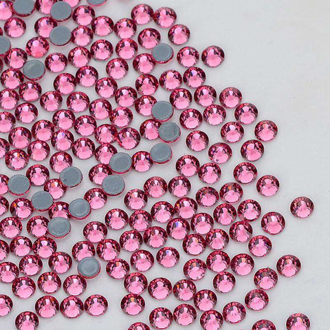 Rose Glass HotFix Rhinestones WholesaleRhinestone