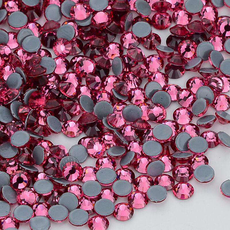 Rose Glass HotFix Rhinestones In Bulk WholesaleRhinestone