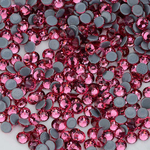 Rose Glass HotFix Rhinestones WholesaleRhinestone