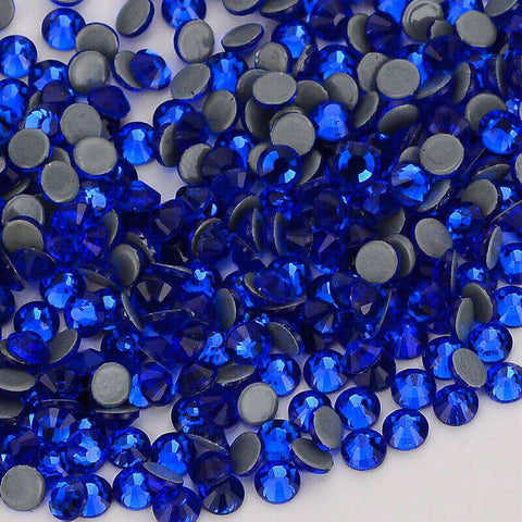 Sapphire Glass HotFix Rhinestones In Bulk WholesaleRhinestone