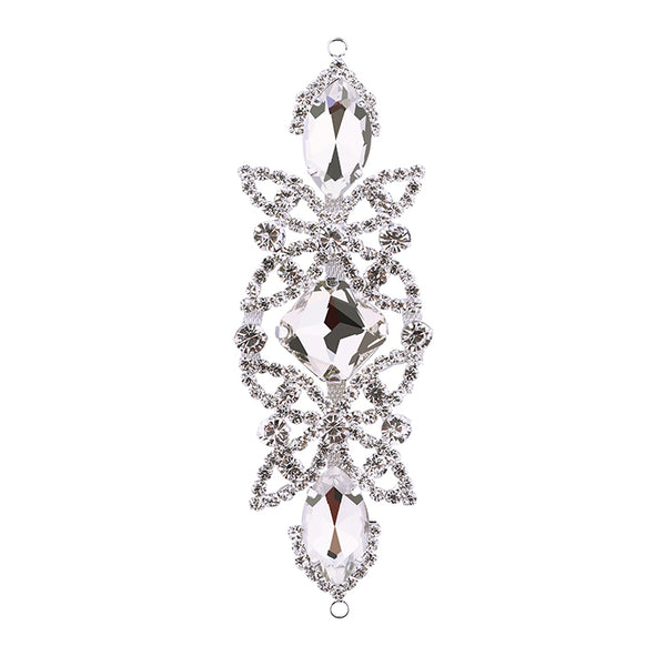 Sew-on Crystal  Glass Rhinestone Applique RA400 WholesaleRhinestone