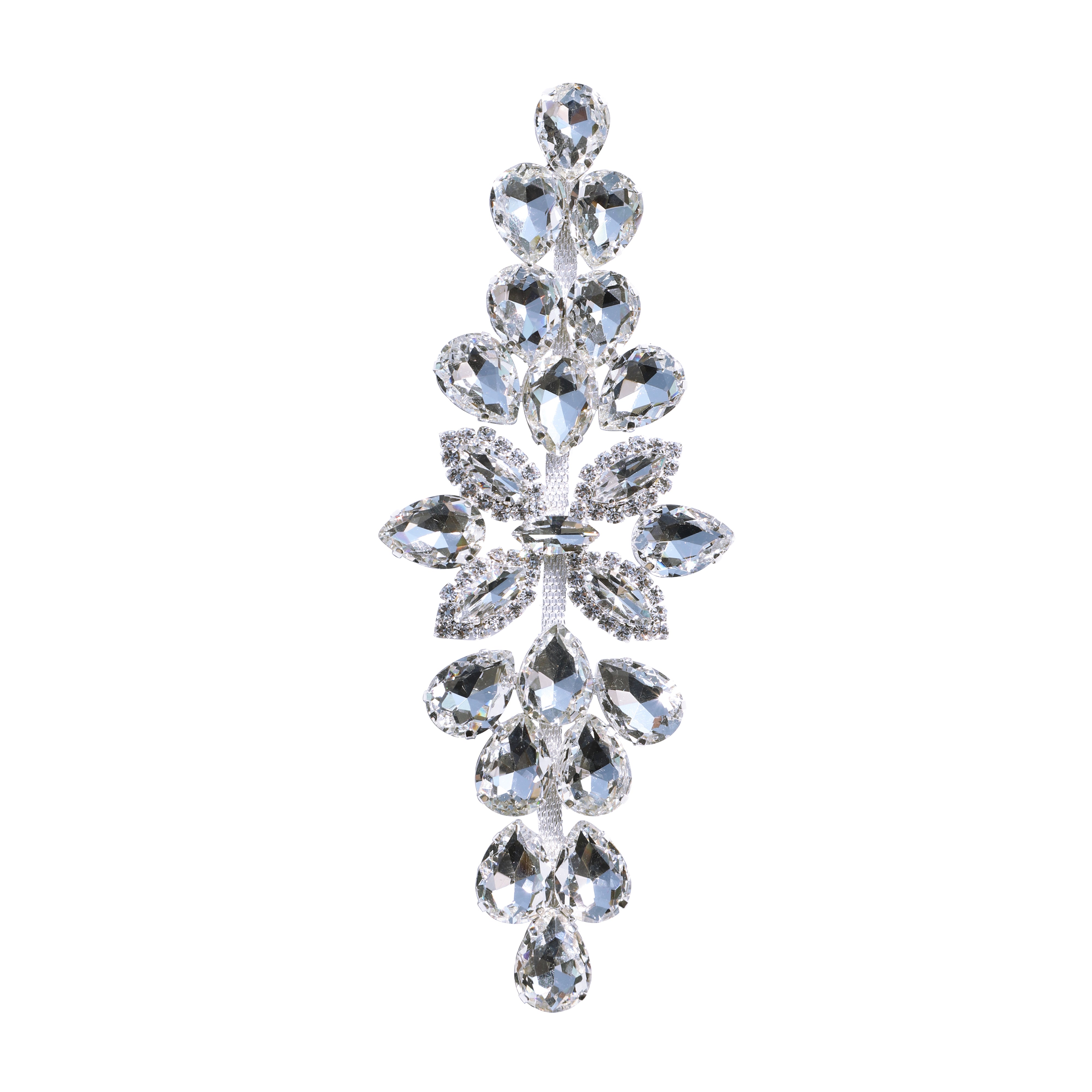 Sew-on Crystal Glass Rhinestone Applique RA564 WholesaleRhinestone メイン画像