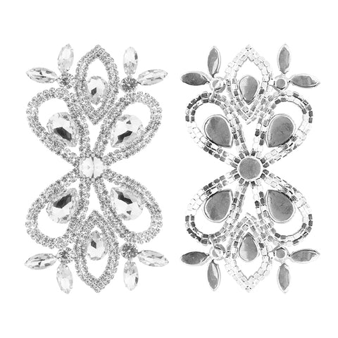 Sew-on Crystal Glass Rhinestone Applique RA568 WholesaleRhinestone