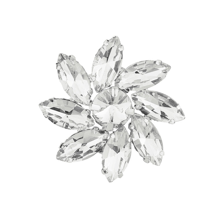 Sew-on Crystal Glass Rhinestone Applique RA609 WholesaleRhinestone メイン画像