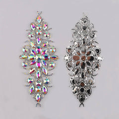 Sew-on Crystal AB  Glass Rhinestone Applique RA427 WholesaleRhinestone