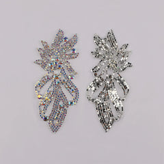 Sew-on Crystal AB  Glass Rhinestone Applique RA468 WholesaleRhinestone