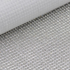 Crystal Hot-Fix Rhinestone Mesh Sheet Aluminum Metal Trim WholesaleRhinestone