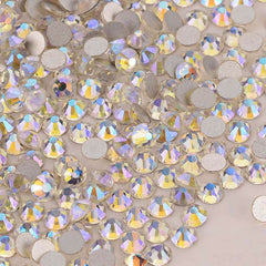 Starry Sky Glass FlatBack Rhinestones Silver Back WholesaleRhinestone