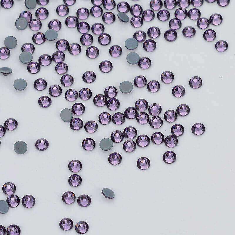 Tanzanite Glass HotFix Rhinestones In Bulk WholesaleRhinestone