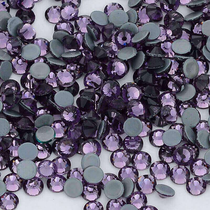 Tanzanite Glass HotFix Rhinestones In Bulk WholesaleRhinestone