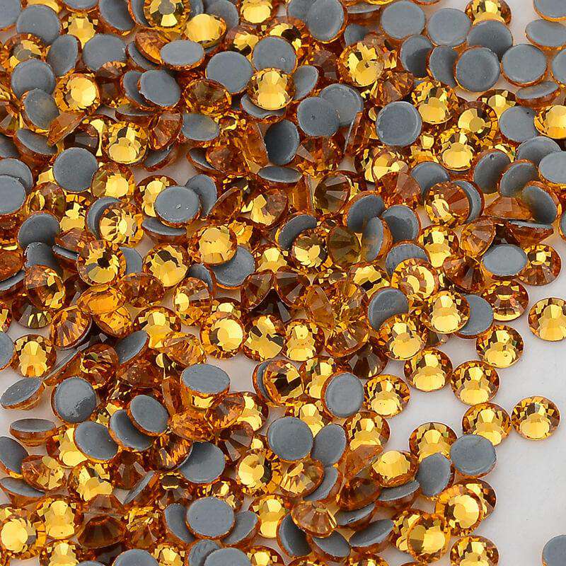 Topaz Glass HotFix Rhinestones WholesaleRhinestone Main image