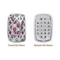 Mixed Colors Cushion Rectangle Shape Imitation Rhodium Plated High-Quality Sew-on Alloy Charms Inlaid Cubic Zirconia WholesaleRhinestone