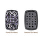 Cushion Rectangle Shape Hematite Plated High-Quality Sew-on Alloy Charms Inlaid Cubic Zirconia WholesaleRhinestone