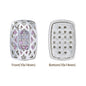 Cushion Rectangle Shape Silver Plated High-Quality Sew-on Alloy Charms Inlaid Cubic Zirconia WholesaleRhinestone