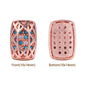 Cushion Rectangle Shape Rose Gold Plated High-Quality Sew-on Alloy Charms Inlaid Cubic Zirconia WholesaleRhinestone