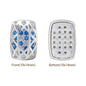 Cushion Rectangle Shape Silver Plated High-Quality Sew-on Alloy Charms Inlaid Cubic Zirconia WholesaleRhinestone