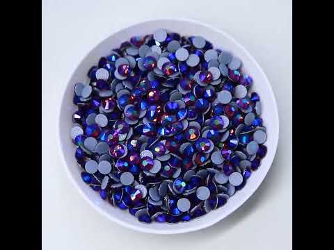 Amethyst AB Glass HotFix Rhinestones