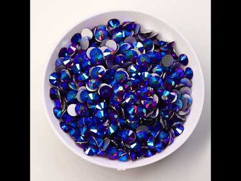 Amethyst AB Glass FlatBack Rhinestones