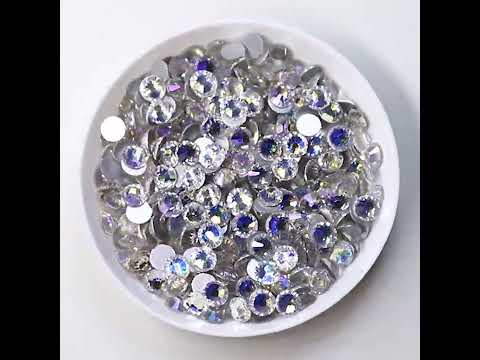 Starry Sky Glass FlatBack Rhinestones In Bulk