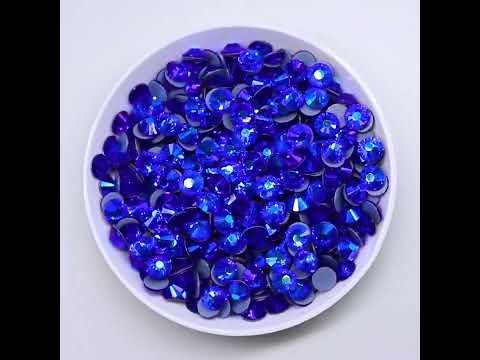 Sapphire AB Glass HotFix Rhinestones