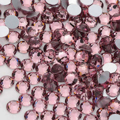 Light Amethyst Glass FlatBack Rhinestones In Bulk WholesaleRhinestone